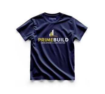 Prime Build Logo Printed – Construction Company T-Shirt IFCC14