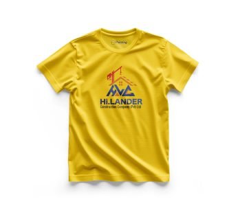 Hi. Lander Logo Printed – Construction Company T-Shirt CBCC15