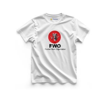 FWO Logo Printed – Construction Company T-Shirt CBCC04