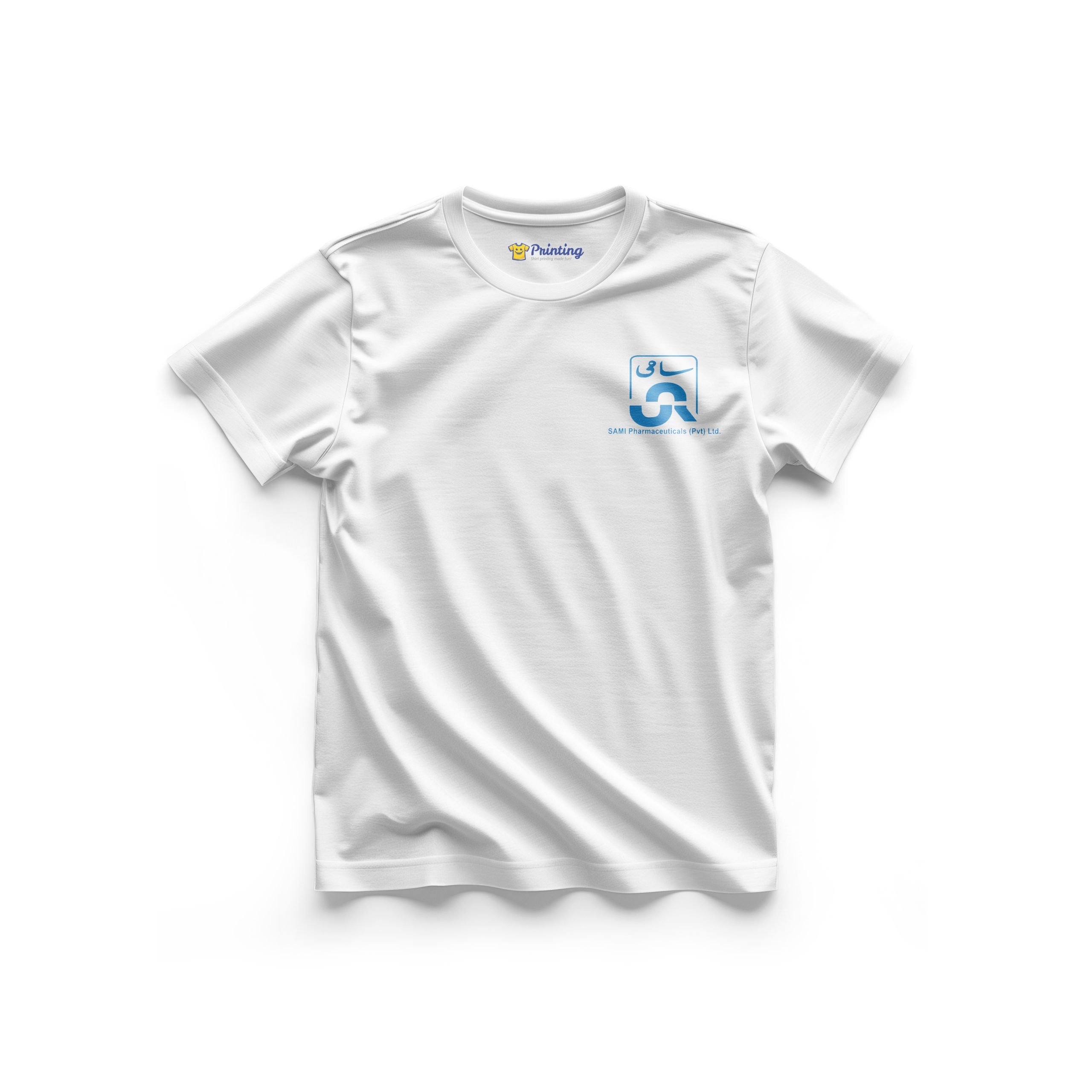 Sami Pharmaceuticals Logo Printed - Pharmacy Staff T-Shirt CBPS04
