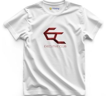 Executive Club Gym Logo Printed T-Shirt SFAG12