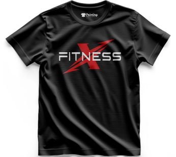 X Fitness – Gym Logo Printed T-Shirt SFAG18