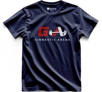 Ginnastic Arena – Gym Logo Printed T-Shirt SFAG19