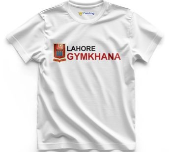 Lahore Gymkhana – Gym Logo Printed T-Shirt SFAG03