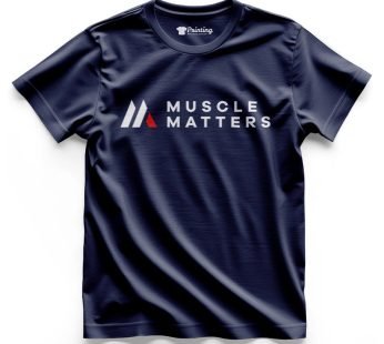 Muscle Matters – Gym Logo Printed T-Shirt SFAG05