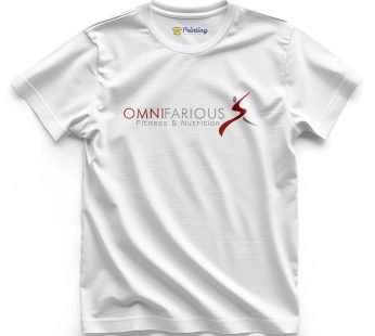 Omni Farious Gym Logo Printed T-Shirt SFAG08