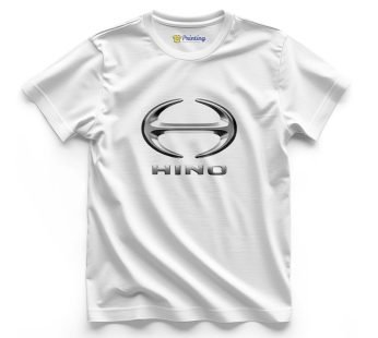 HINO Logo Printed – Automobile Company T-Shirt CBAS11