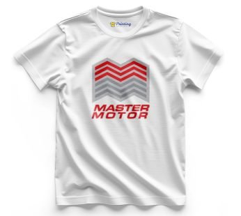 Master Motor Logo Printed – Automobile Company T-Shirt CBAS12