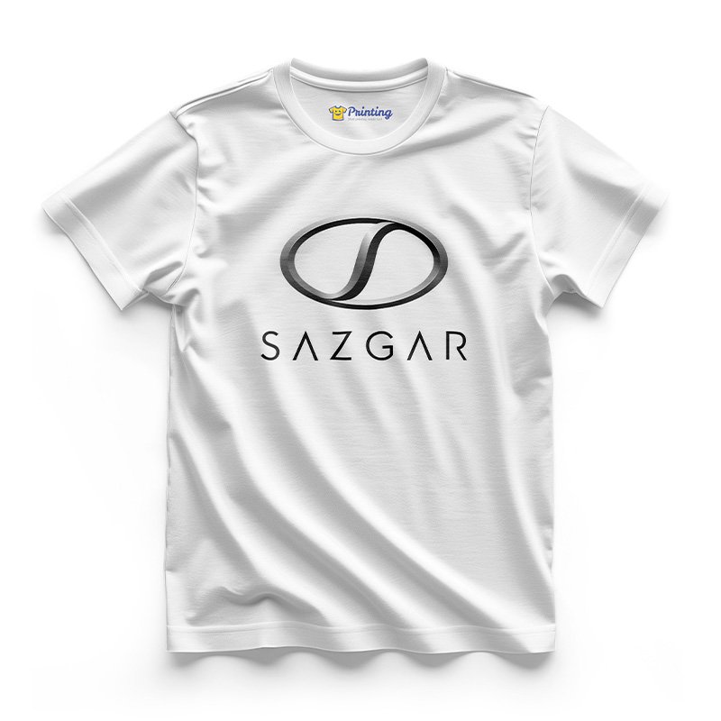 Sazgar Logo Printed - Automobile Company T-Shirt CBAS13
