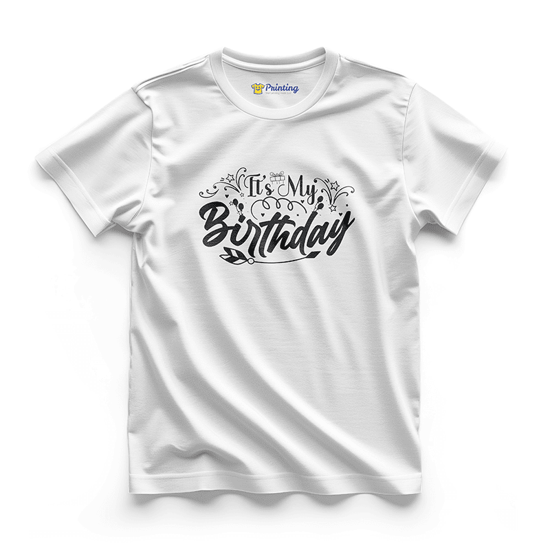 Happy Birthday Celebration Vector Printed T-Shirt ECHB-04