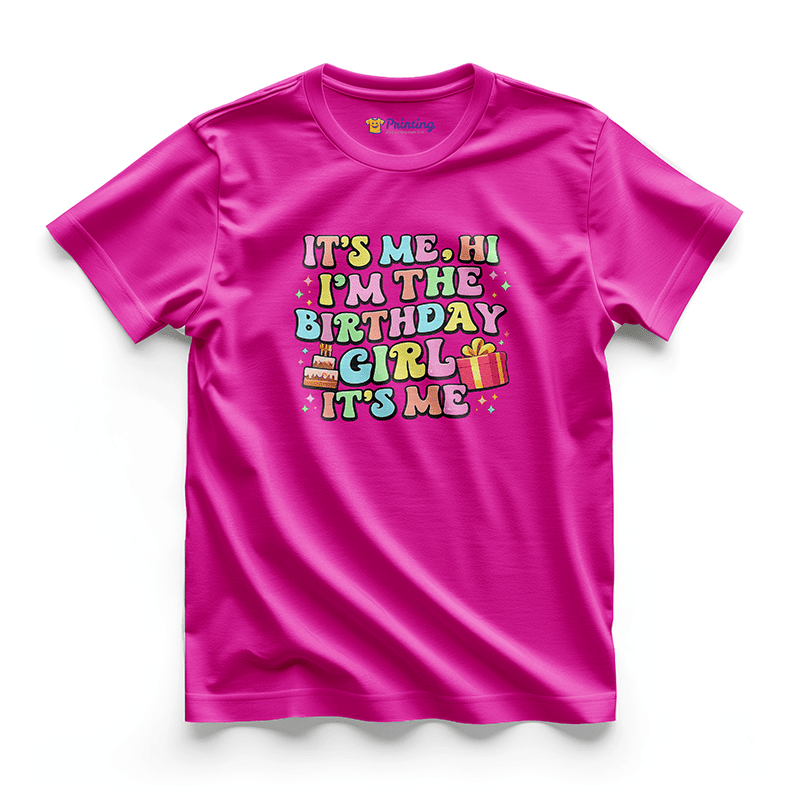 Happy Birthday Artwork Clipart T-Shirt ECHB-06