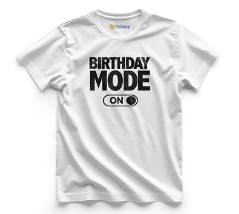 Happy Birthday Abstract Clipart T-Shirt ECHB-09