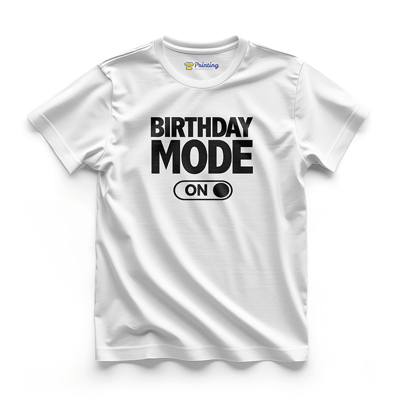 Happy Birthday Abstract Clipart T-Shirt ECHB-09