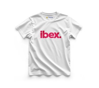 ibex Logo Printed – Call Center Staff T-Shirts CBCC04