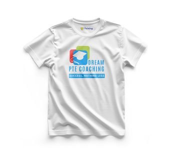 Dream PTE Logo Printed – Coaching Center Staff T-Shirts EICC04