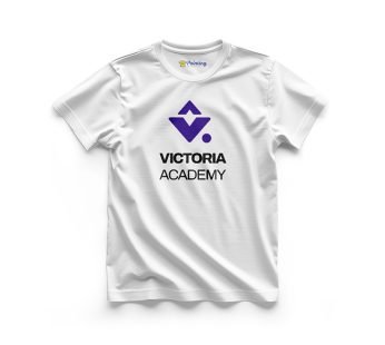 Victoria Logo Printed – Coaching Center Staff T-Shirts EICC09