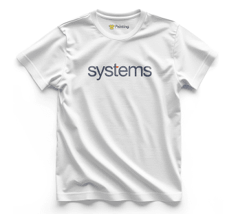 Systems Logo Corporate Printed T-Shirt CBCT-11