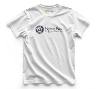 Meezan Bank Logo Corporate Printed T-Shirt CBCT-02