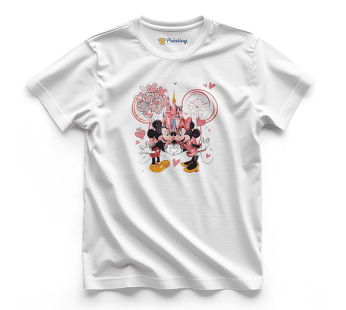 Couple Vector Printed T-Shirt ECCT-15