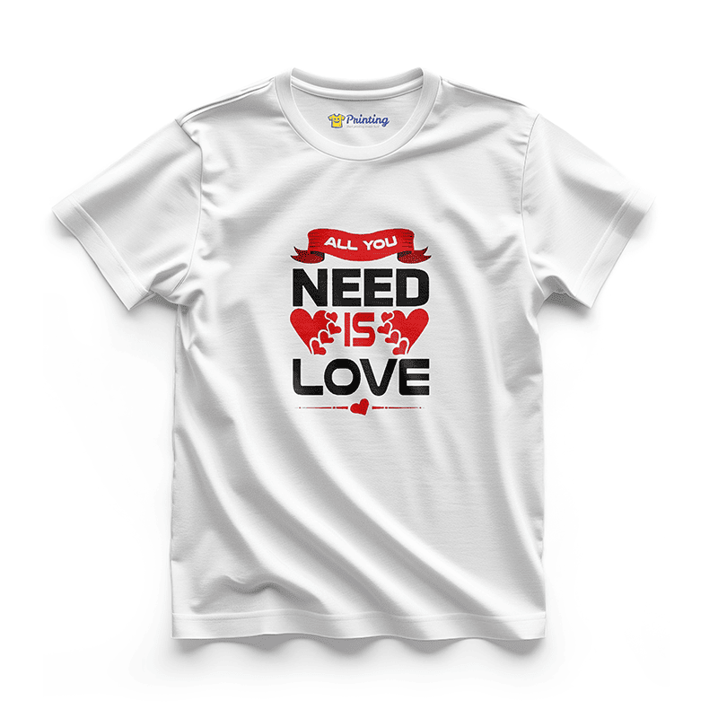 Couple Artwork Printed T-Shirt ECCT-02
