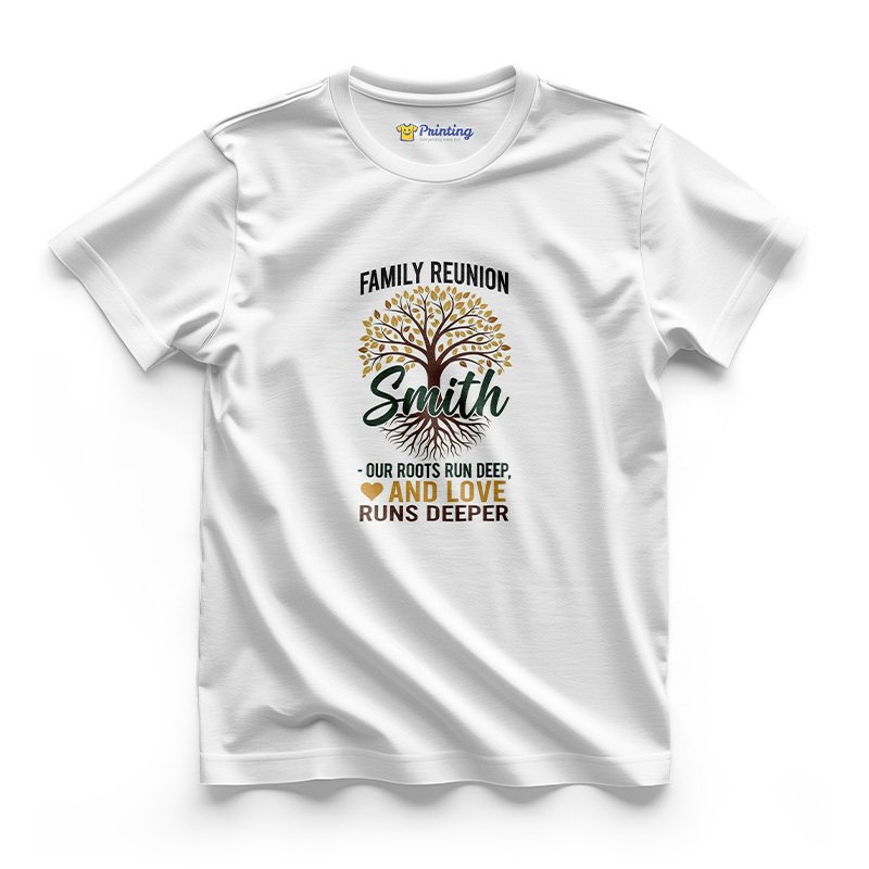 Family Reunion Vector Printed T-Shirts ECFR12