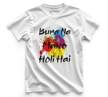 Holi Celebration Artwork Printed T-Shirts ECHT12