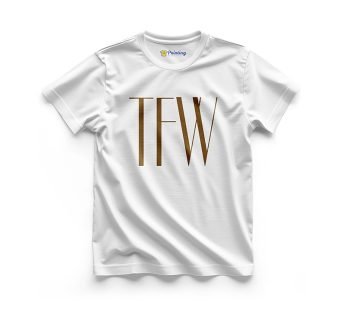 TFW Logo Printed – Photography Teams T-Shirts CBPT04