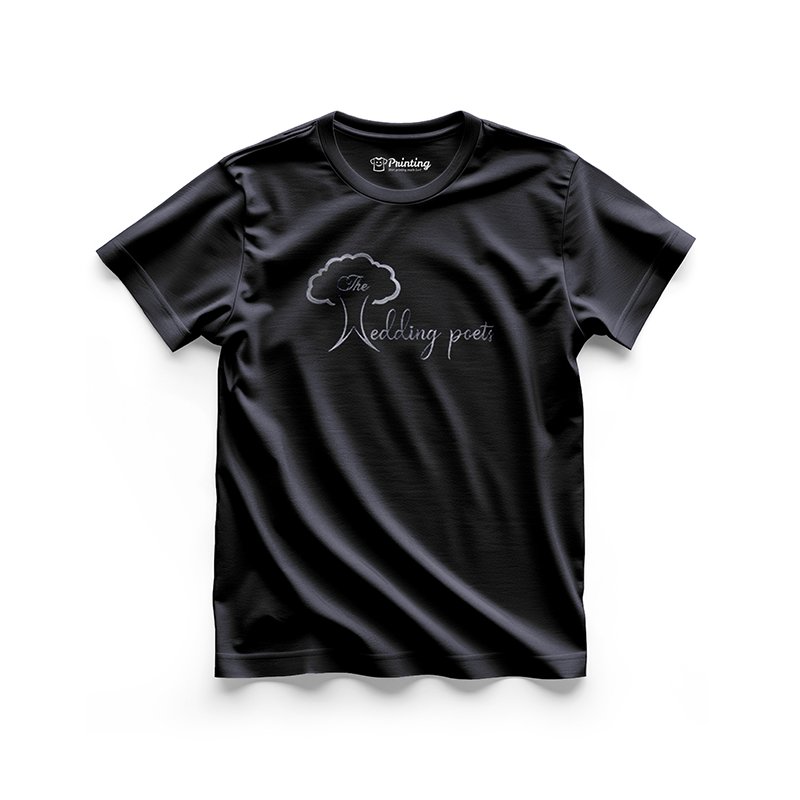 Wedding Poets Logo Printed - Photography Teams T-Shirts CBPT10