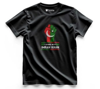 Stand With Imran Khan – Vector Printed Political Campaign T-Shirt ECPC03