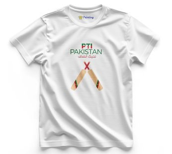 PTI Vector Printed Political Campaign T-Shirt ECPC05