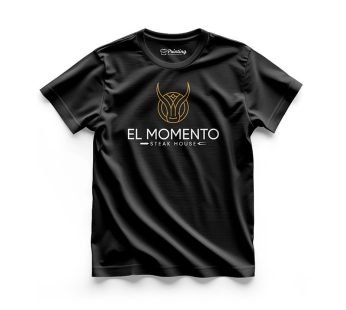 El Momento Logo Printed – Restaurant Staff T-Shirts CBRT06
