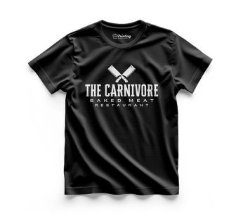 The Carnivore Logo Printed – Restaurant Staff T-Shirts CBRT08