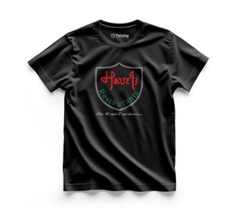 Haveli Logo Printed – Restaurant Staff T-Shirts CBRT09