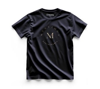 Mystique Logo Printed – Restaurant Staff T-Shirts CBRT11