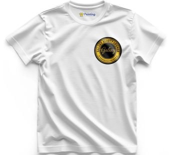 Galaxy Beauty Salon & Spa Logo Printed T-Shirt CBSS13
