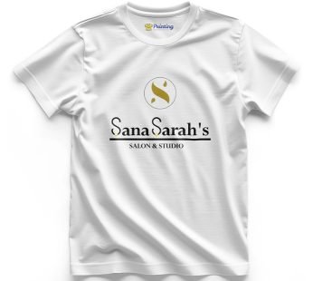 Sana Sarah’s Salon & Spa Logo Printed T-Shirt CBSS11