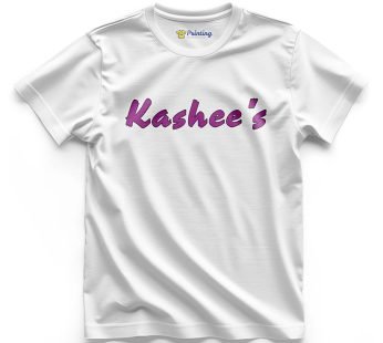 Kashees Salon & Spa Logo Printed T-Shirt CBSS19