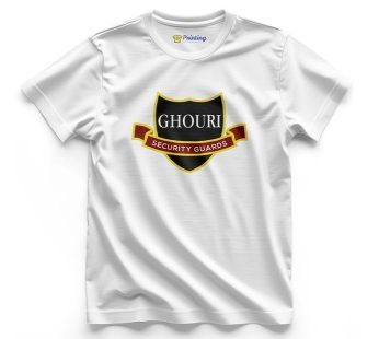 Ghouri Security Logo Printed – Security Staff T-Shirts CBSS05