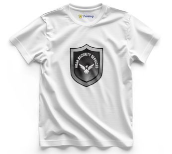 Aqsa Security Logo Printed – Security Staff T-Shirts CBSS09