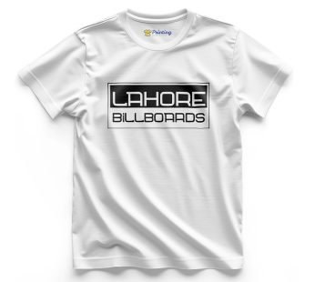 Lahore Billboards Logo Printed – Signage Company Staff T-Shirt CBSC11