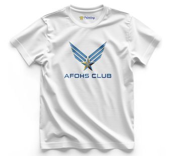 AFOHS Club – Logo Printed Social Club T-Shirt LPSC02