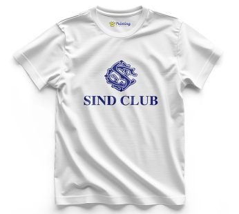 SIND Club – Logo Printed Social Club T-Shirt LPSC03