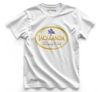 Jacaranda Club – Logo Printed Social Club T-Shirt LPSC05