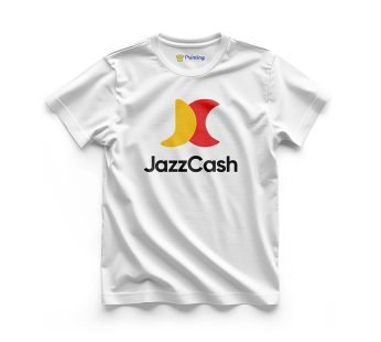 Jazz Cash Logo Printed – Social Media Inspired T-Shirts IPSM10