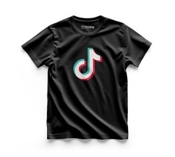TikTok Logo Printed – Social Media Inspired T-Shirts IPSM19