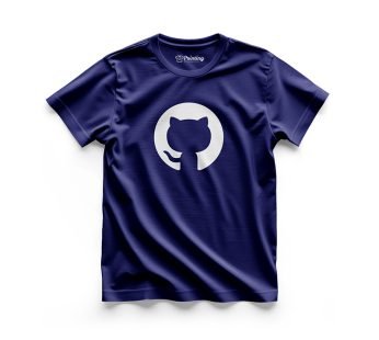 GitHub Logo Printed – Social Media Inspired T-Shirts IPSM23