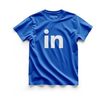 LinkedIn Logo Printed – Social Media Inspired T-Shirts IPSM26