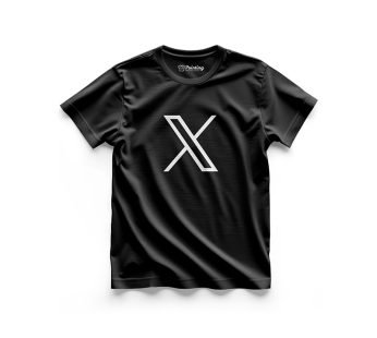 Twitter Logo Printed – Social Media Inspired T-Shirts IPSM06
