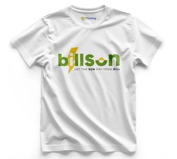 BillSun Logo – Solar Company Staff T-Shirt IFSC-06