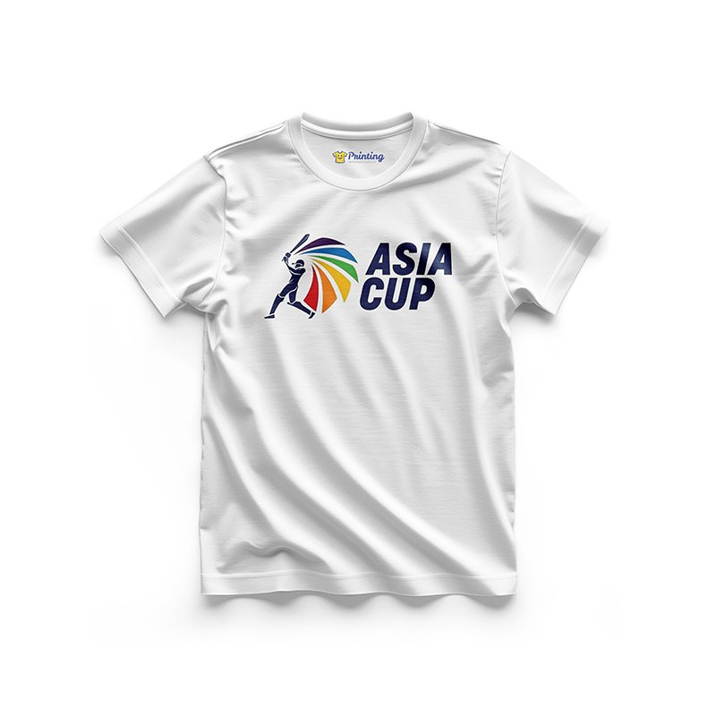 Asia Cup Logo Printed - Sports Events T-Shirts ECSE04